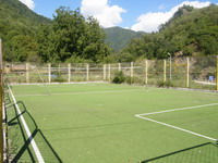 Ф12 Теннисный корт в посёлке Чхалта