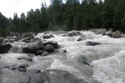 Фото 030. Река Чхалта 2010г. Окончание 2 ступени «Верхнего прорыва».