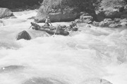 Фото 066. Река Чхалта. Прохождение порога 1.6.