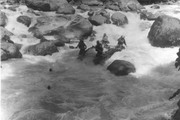 Фото 102. Река Чхалта. Прохождение 1 ступени порога 1.12 «Нижний прорыв».
