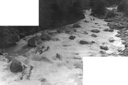 Фото 110. Река Чхалта. Панорама  прохождения  3 ступени порога 1.12 «Нижний прорыв».